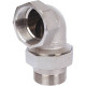Соединение угловое разъемное STOUT американка ВН 2 O-ring никелированное SFT-0057-000002