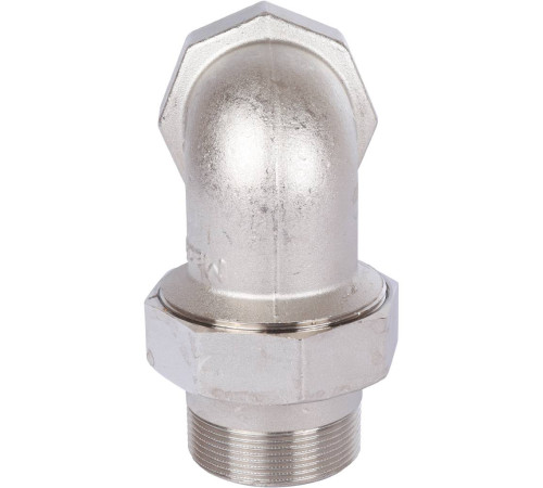Соединение угловое разъемное STOUT американка ВН 2 O-ring никелированное SFT-0057-000002