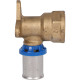 Угольник настенный с креплением удлиненный APE 1/2x16 мм пресс ARL3503100