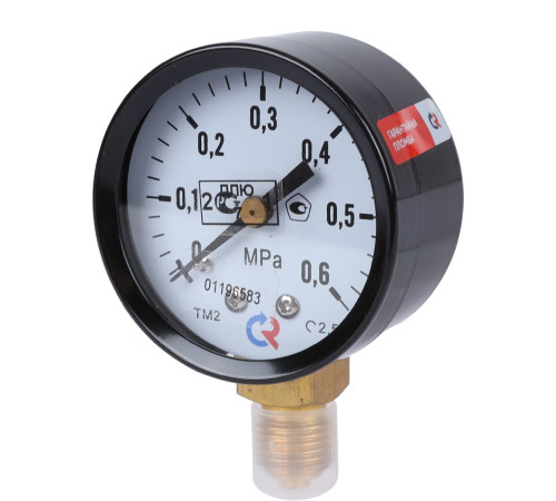Манометр общетехнический РОСМА ТМ-210Р.00 0-0.6 МПа G1/4 радиальный 50 мм 00000006695