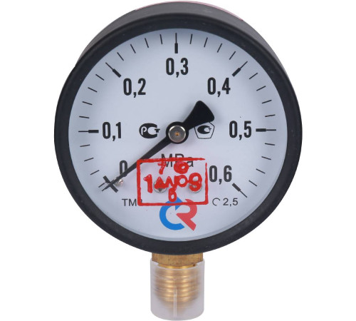Манометр общетехнический РОСМА ТМ-310Р.00 0-0.6 МПа G1/4 радиальный 63 мм 00000006771
