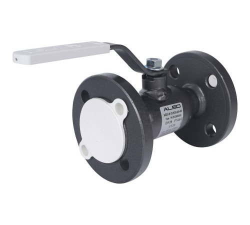 Кран шаровой фланцевый ALSO КШФП Ду 20 Ру 4.0 МПа полнопроходной сталь 20 КШ.Ф.П.020.40-01