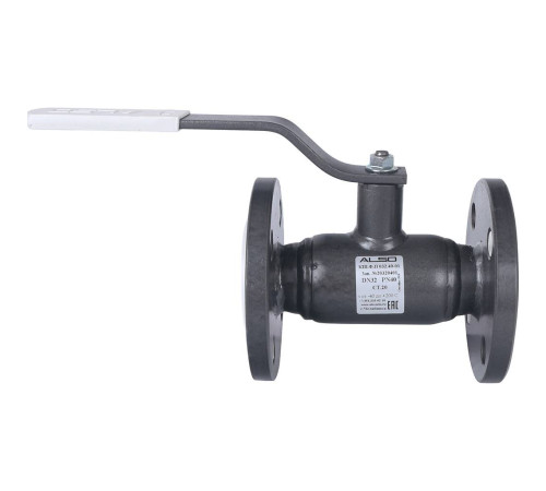Кран шаровой фланцевый ALSO КШФП Ду 32 Ру 4.0 МПа полнопроходной сталь 20 КШ.Ф.П.032.40-01