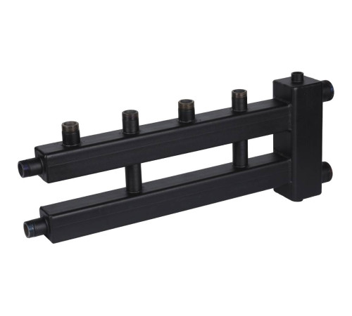 Коллектор с гидроразделителем ROMMER рядный 2+1 контура RDG-0018-014023