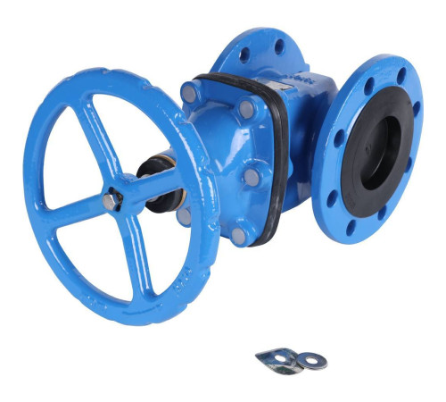 Задвижка с обрезиненным клином Tecofi VOC4241C Ду 100 Ру 16 VOC4241C-00EP0100