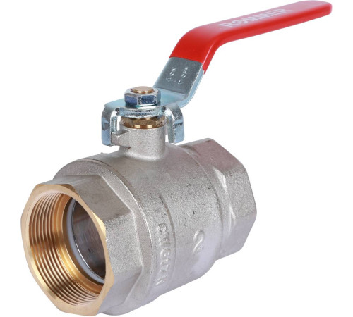 Кран шаровой ROMMER 2 ВР/ВР ручка рычаг RBV-0001-0110350