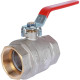 Кран шаровой ROMMER 2 ВР/ВР ручка рычаг RBV-0001-0110350