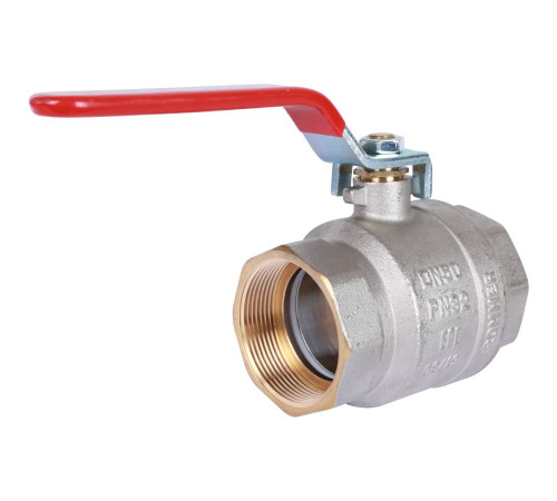 Кран шаровой ROMMER 2 ВР/ВР ручка рычаг RBV-0001-0110350