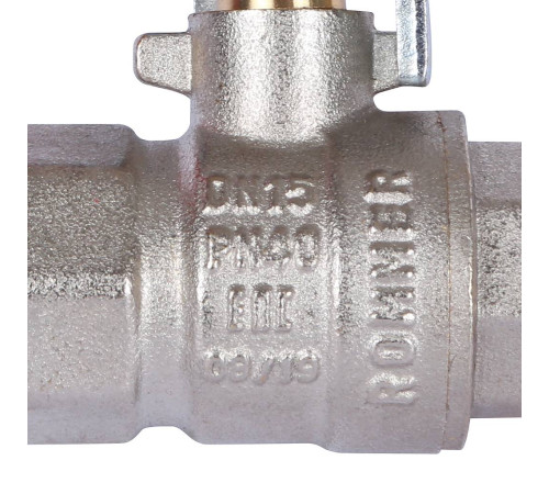 Кран шаровой ROMMER 1/2 ВР/НР ручка рычаг RBV-0002-0210315