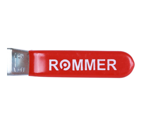 Кран шаровой ROMMER 1/2 ВР/НР ручка рычаг RBV-0002-0210315