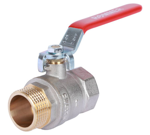 Кран шаровой ROMMER 1 ВР/НР ручка рычаг RBV-0002-0210325