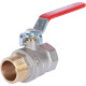 Кран шаровой ROMMER 1 ВР/НР ручка рычаг RBV-0002-0210325