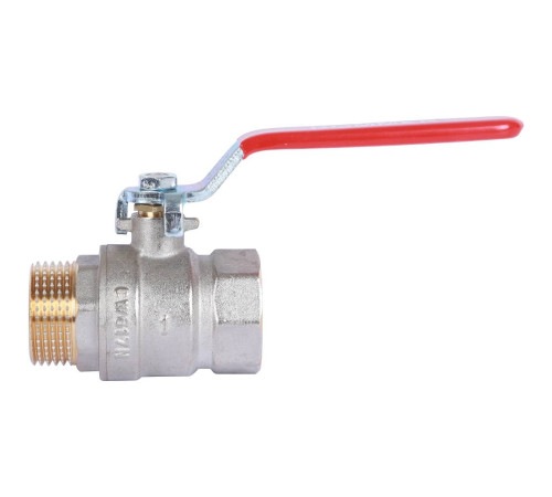 Кран шаровой ROMMER 1 ВР/НР ручка рычаг RBV-0002-0210325