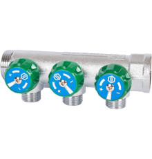 Коллектор регулирующий STOUT 3 выхода 1 x 1/2 SMB-6850-011203