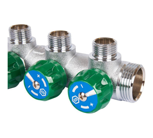 Коллектор регулирующий STOUT 3 выхода 1 x 1/2 SMB-6850-011203