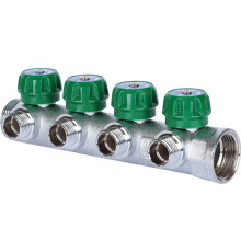 Коллектор регулирующий STOUT 1 4 отвода 1/2 SMB-6850-011204