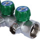 Коллектор регулирующий STOUT 1 4 отвода 1/2 SMB-6850-011204