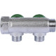 Коллектор регулирующий STOUT 3/4 2 отвода 1/2 плоское уплотнение SMB-6849-341202