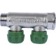 Коллектор регулирующий STOUT 3/4 2 отвода 1/2 плоское уплотнение SMB-6849-341202