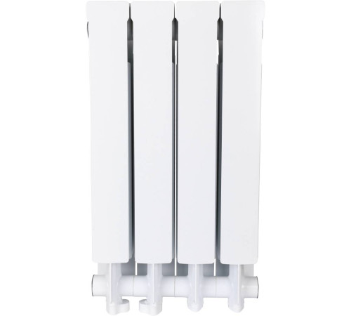 Радиатор алюминиевый Global VOX-R 500 4 секции нижнее правое подключение белый RAL 9010 169528