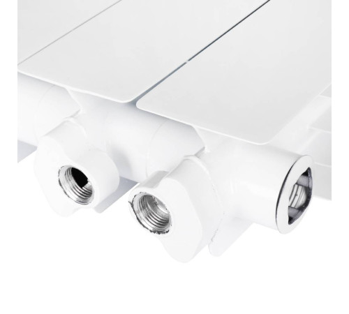 Радиатор алюминиевый Global VOX-R 500 4 секции нижнее правое подключение белый RAL 9010 169528