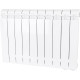 Радиатор алюминиевый Global VOX-R 500 10 секций нижнее правое подключение белый RAL 9010 169531
