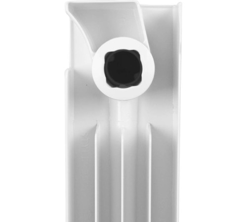 Радиатор биметаллический STOUT STYLE 350 10 секций боковое подключение RAL 9010 SRB-0110-035010