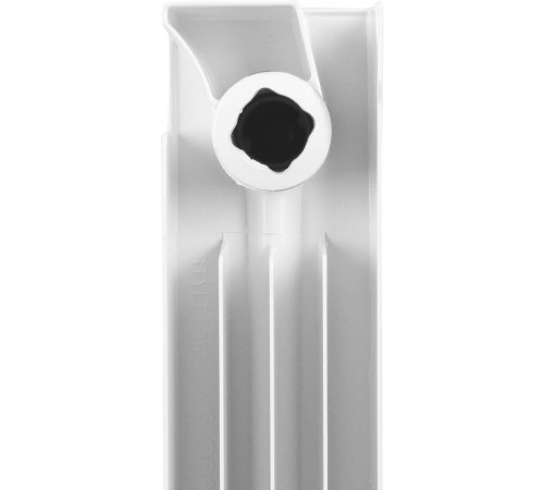 Радиатор биметаллический STOUT STYLE 350 12 секций боковое подключение RAL 9010 SRB-0110-035012