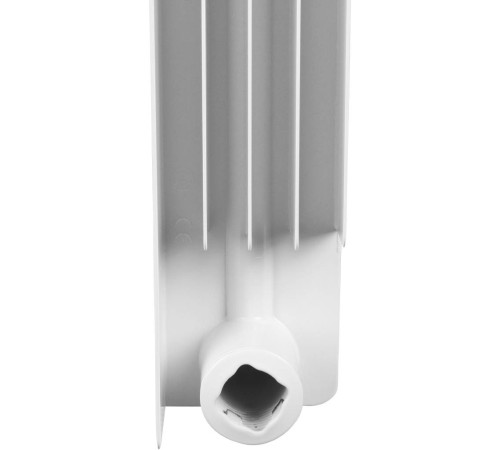 Радиатор биметаллический STOUT STYLE 350 12 секций боковое подключение RAL 9010 SRB-0110-035012