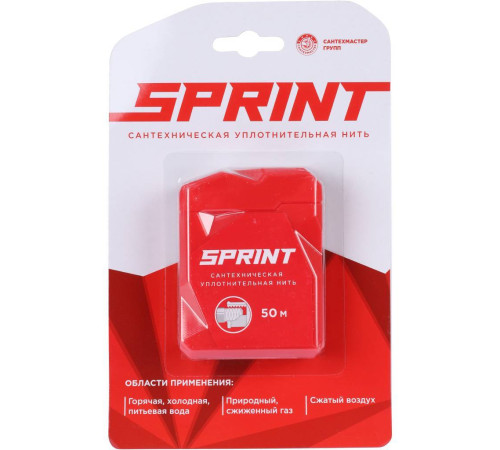 Уплотнительная нить СантехМастерГель Sprint 50 м 61011