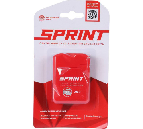 Уплотнительная нить СантехМастерГель Sprint 25 м 61010