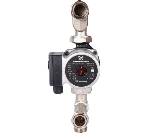 Насосно-смесительный узел STOUT SDG-0120 20-55°C с насосом Grundfos UPSO 25-65 130 мм SDG-0120-005011