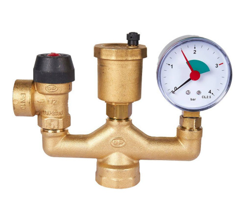 Группа безопасности котла STOUT 1 до 50 кВт в теплоизоляции SVS-0040-055032