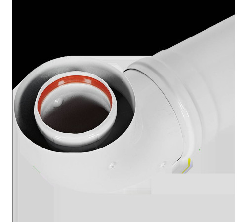 Комплект дымохода ROMMER Стандарт 60/100 900 мм для Bosch и Buderus RCA-6010-240900