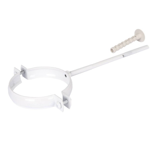 Крепление к стене ROMMER 80 мм металлическое белое RCA-0080-020111