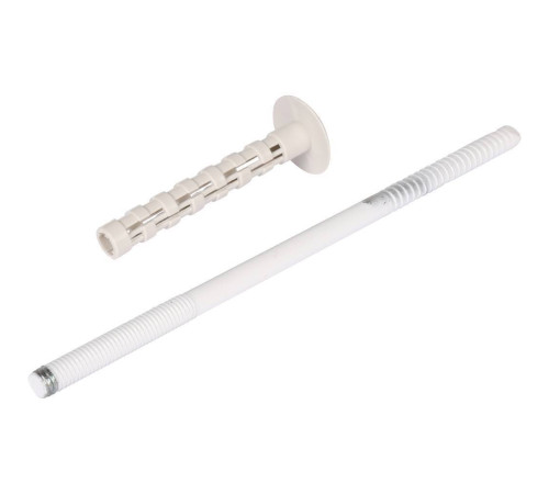 Крепление к стене ROMMER 80 мм металлическое белое RCA-0080-020111