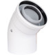 Отвод конденсационный ROMMER 45° 60/100 мм RCA-8610-000045