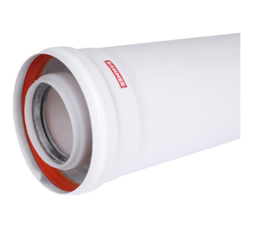 Удлинитель коаксиальный конденсационный ROMMER 60/100 мм 250 мм RCA-8610-000250