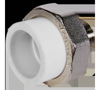 Муфта комбинированная Pro Aqua PP-R разъемная американка 32x3/4 НР белая PA21016
