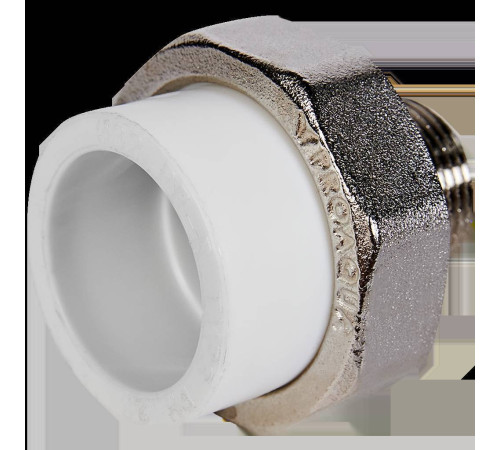 Муфта комбинированная Pro Aqua PP-R разъемная американка 32x3/4 НР белая PA21016