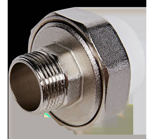 Муфта комбинированная Pro Aqua PP-R разъемная американка 32x3/4 НР белая PA21016