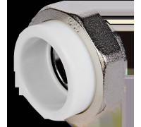 Муфта комбинированная разъемная Pro Aqua PP-R 50x1 1/2 ВР белая PA20022
