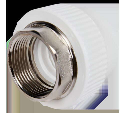 Муфта комбинированная Pro Aqua PPR под ключ ВР 40х1 1/4 белая PA22520P