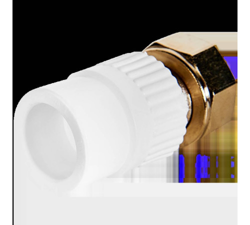 Соединитель Pro Aqua PP-R Евроконус 20х3/4 белый PA75010P