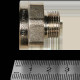 Переходник STOUT под ключ ВН никелированный 1/2x3/8 SFT-0073-001238