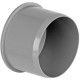 Заглушка Pro Aqua Comfort PP D 50 мм 405000