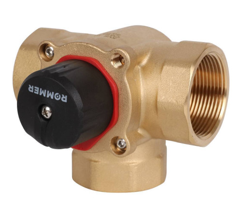 Клапан смесительный трехходовой ROMMER 1 1/2 Kvs 25 RVM-0003-025040