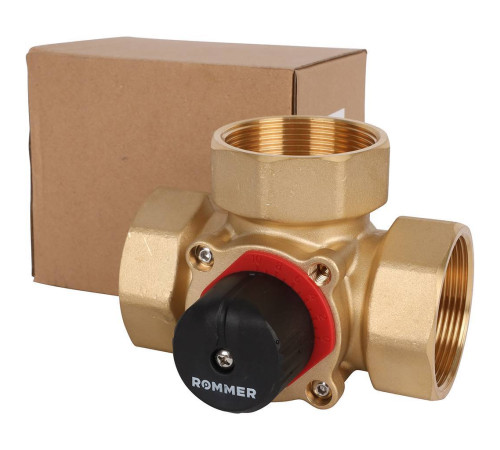 Клапан смесительный трехходовой ROMMER 2 Kvs 40 RVM-0003-040050