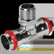 Тройник-переходник пресс-НР ROMMER 22x3/4 нержавеющая сталь RSS-0016-002234