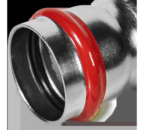 Муфта переходная ROMMER из нержавеющей стали пресс 42х35 мм RSS-0018-004235